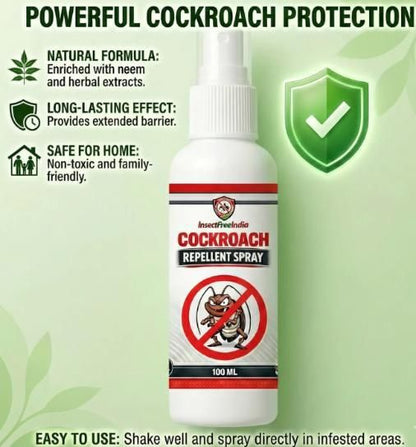 Cockroach Repellent Spray 100ml Each (Pack of 3)